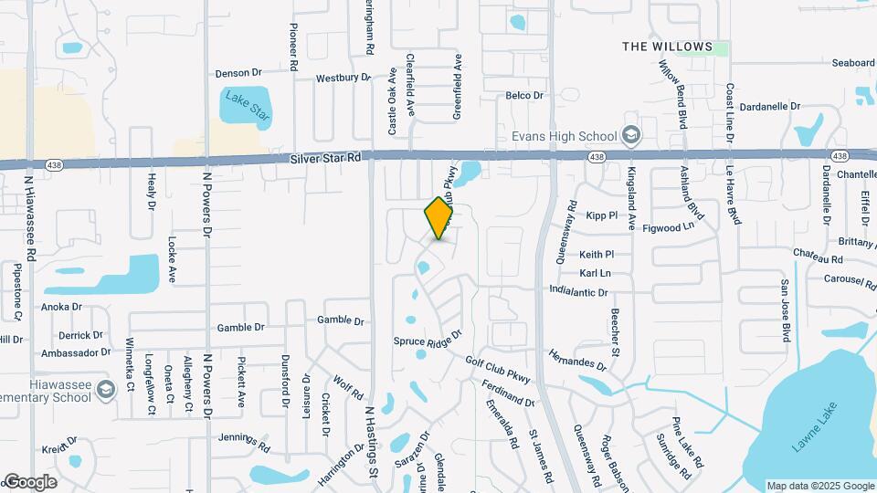 5436 Brookswood Way Map and Location Details