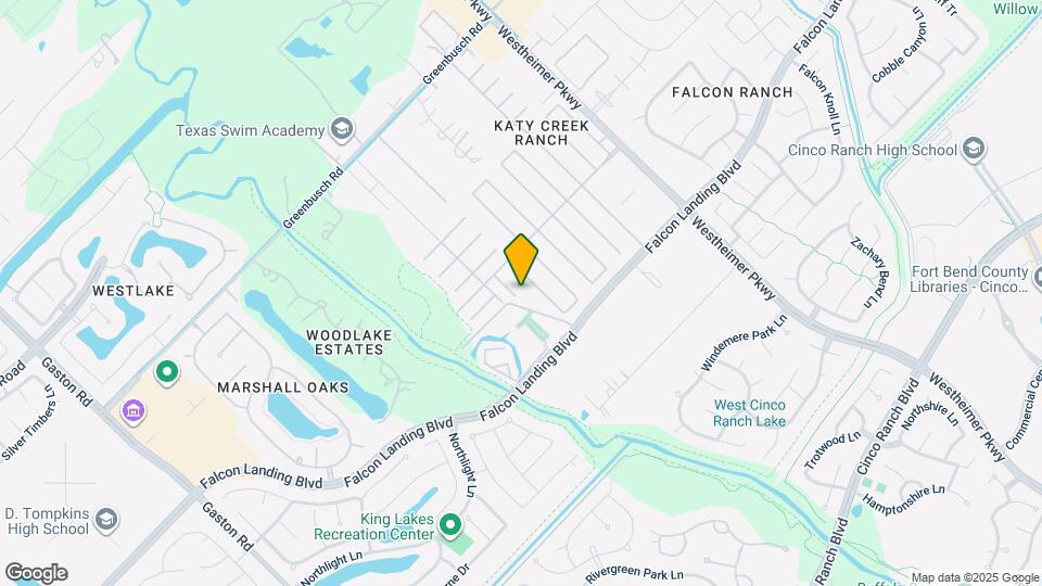 25018 Tancy Ranch Ct Map and Location Details