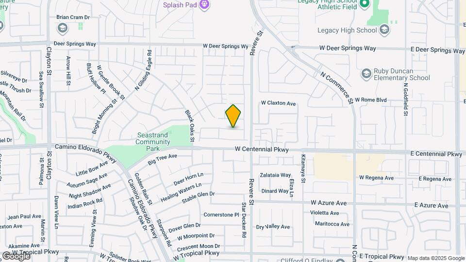 905 Claystone Ridge Ave Map and Location Details