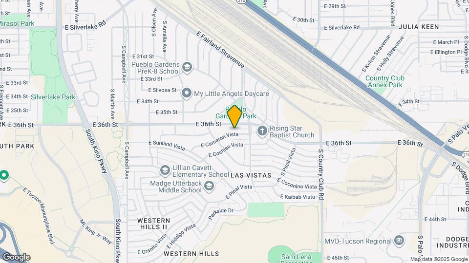 2511 E Cameron Vista Map and Location Details