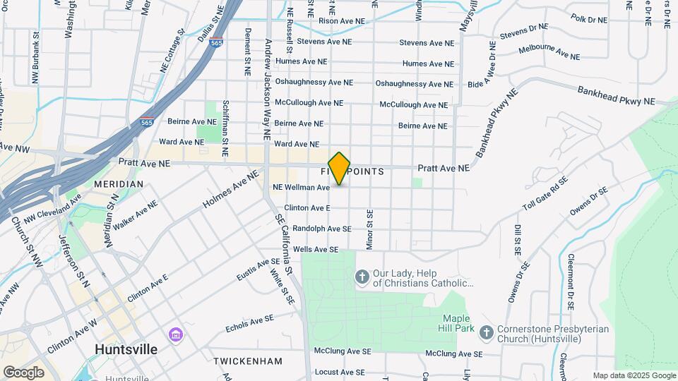1112 Wellman Ave NE Map and Location Details