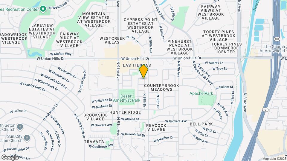 8931 W Fullam St Map and Location Details