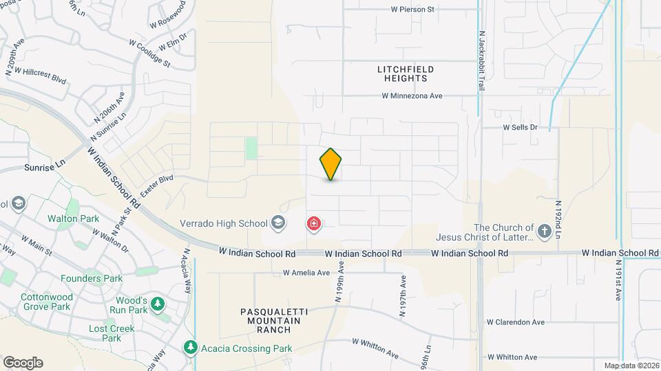 19937 Exeter Blvd Map and Location Details