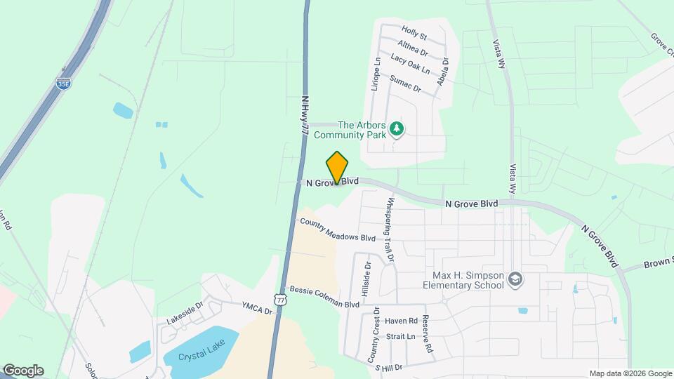 The Emory at North Grove Mapa y Detalles de la Ubicación