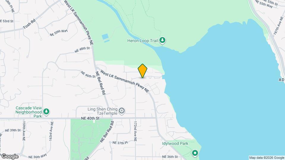 17301 NE 45th St Map and Location Details