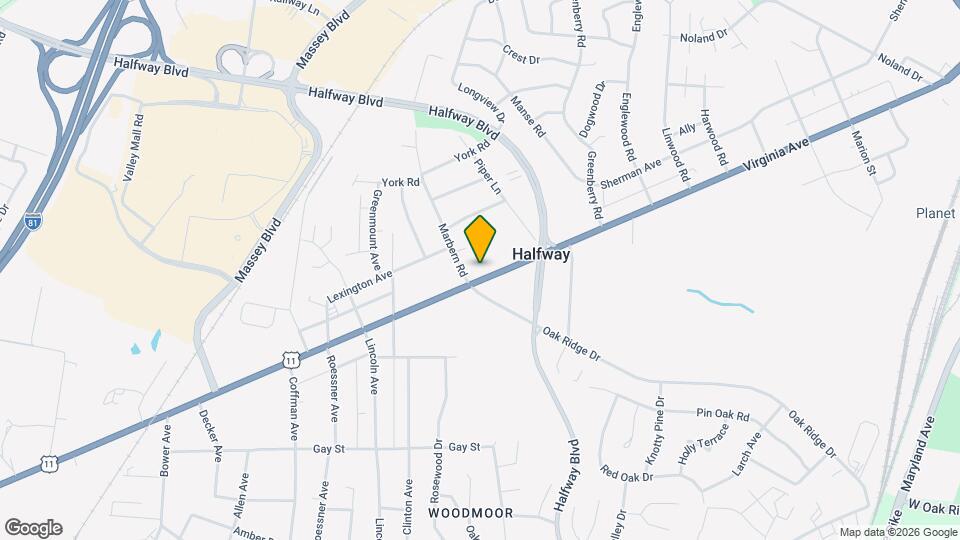 17604 Virginia Ave, Unit Room 3 Map and Location Details