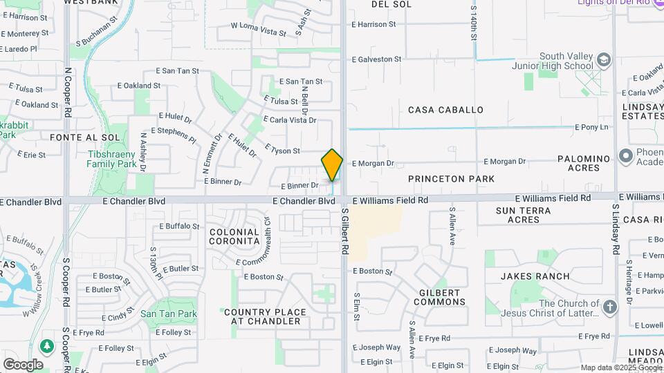 227 N Scott Dr Mapa y Detalles de la Ubicación