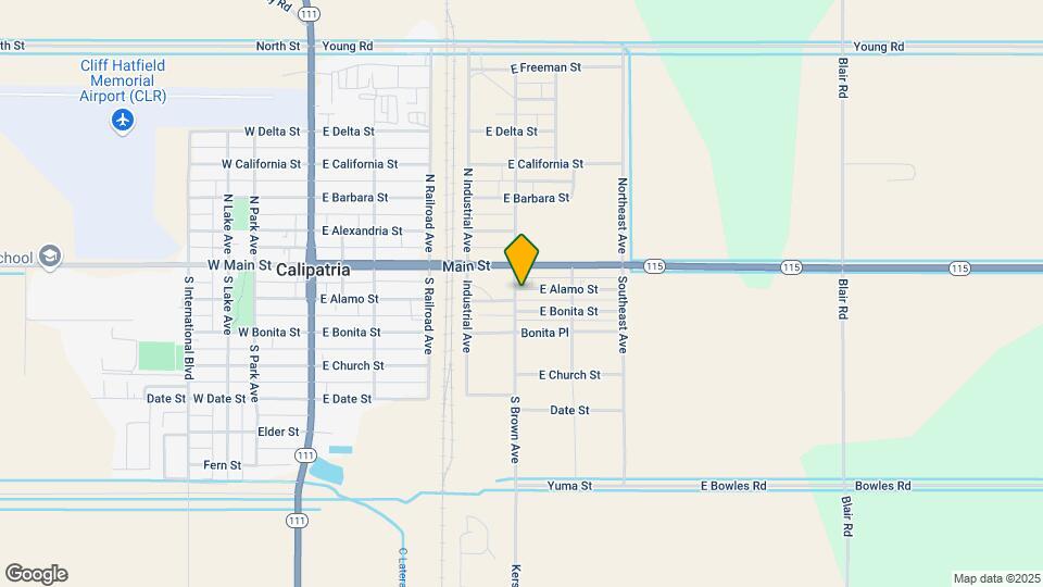 501 E Alamo St Map and Location Details