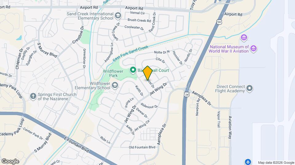 1032 Wezel Dr Map and Location Details