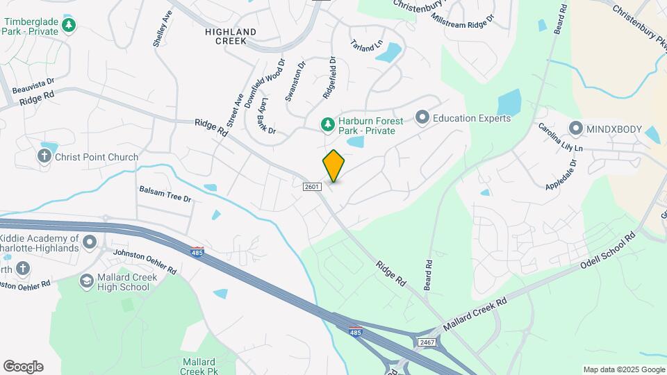 2208 Apple Glen Ln Map and Location Details