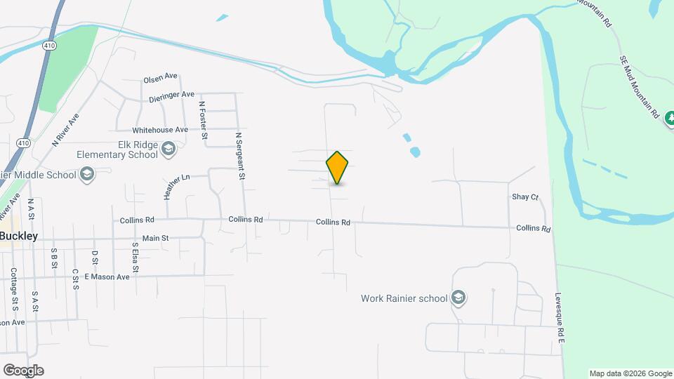 288 N McNeely St Mapa y Detalles de la Ubicación