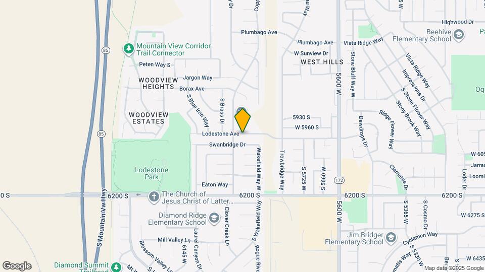 5943 Lodestone Ave Map and Location Details
