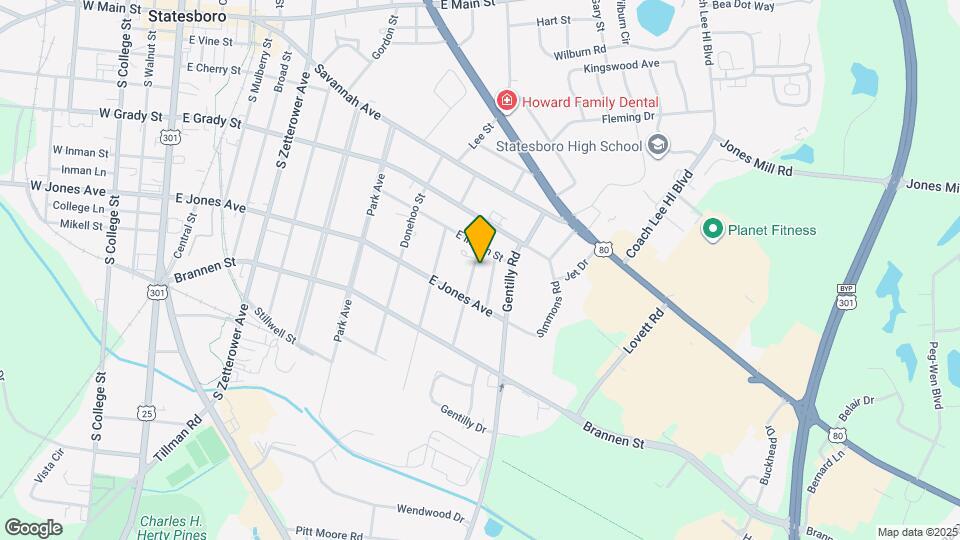 307 Clairborne Ave Map and Location Details