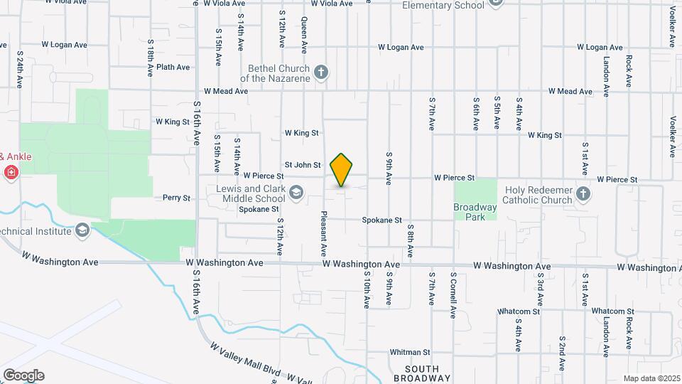 1708 S 11th Ave Mapa y Detalles de la Ubicación