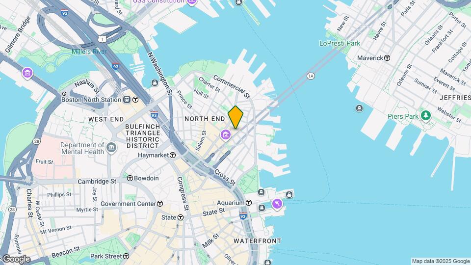 16 Moon St, Unit 1 Map and Location Details