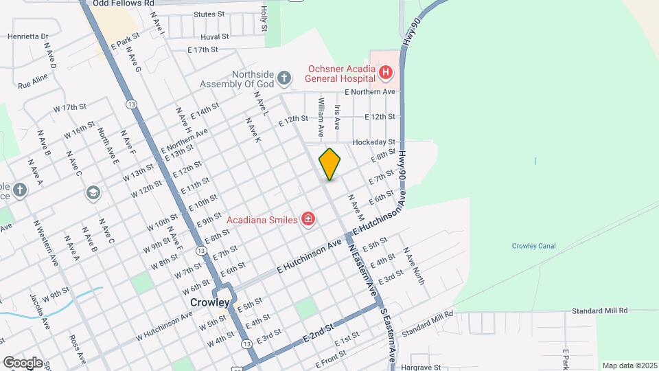 724 N Eastern Ave Mapa y Detalles de la Ubicación