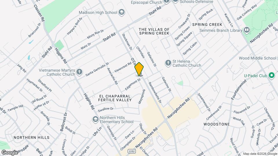 14463 Edgemont St Map and Location Details