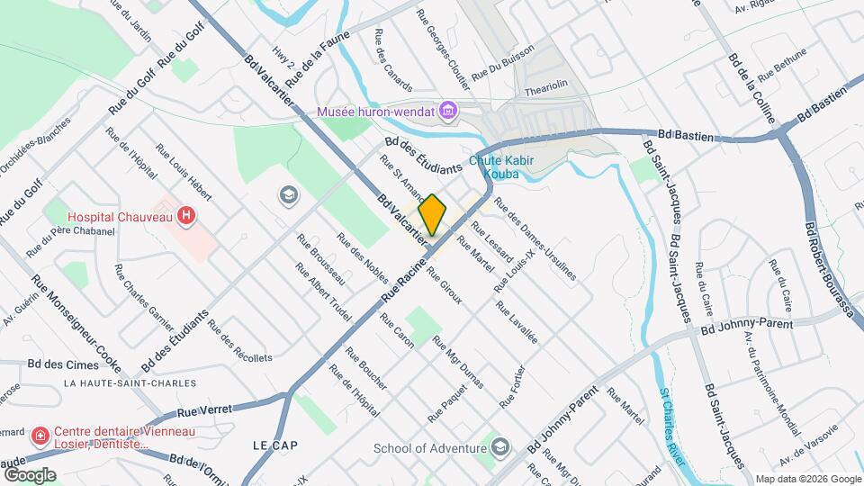 196 Racine Rue Map and Location Details