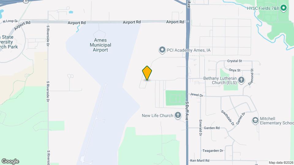 561 W Crystal St Map and Location Details