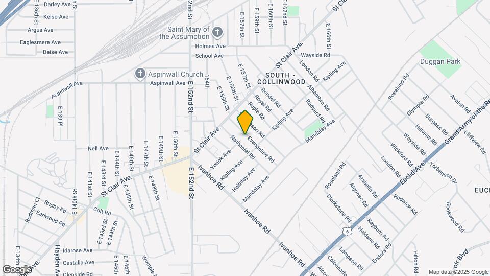 930 Evangeline Rd Map and Location Details