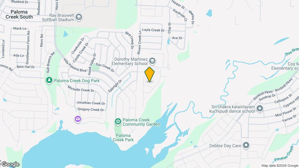 2821 Watchpoint Rd Map and Location Details