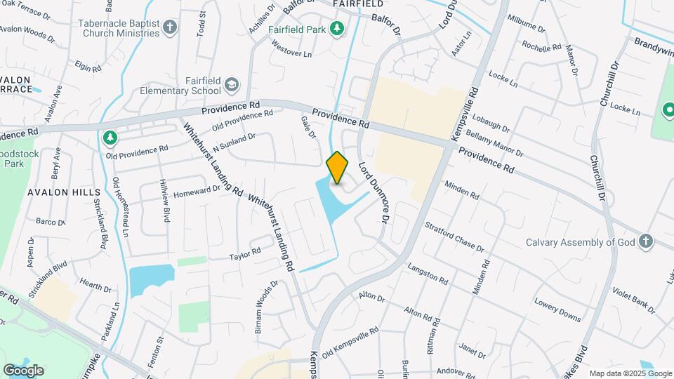 5436 Chatham Lake Dr Map and Location Details