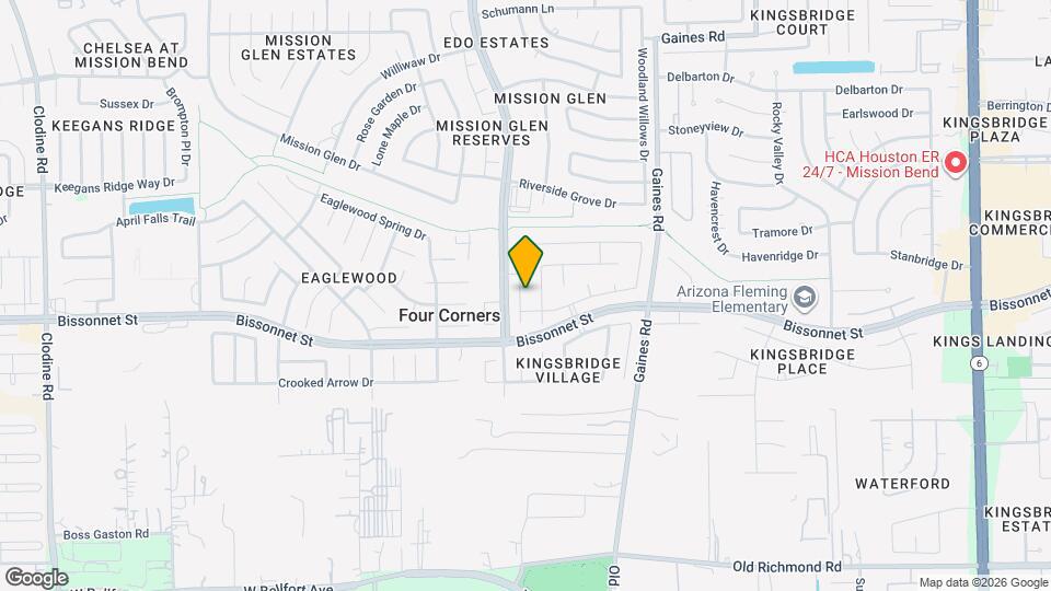 9223 Windswept Grove Dr Map and Location Details