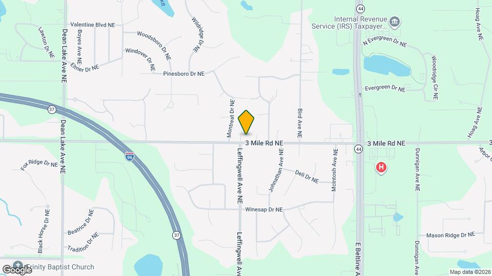 2811 3 Mile Rd NE Mapa y Detalles de la Ubicación