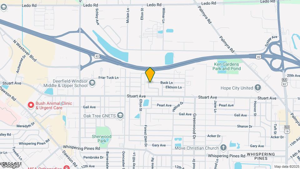 2546 Bascom Dr Map and Location Details