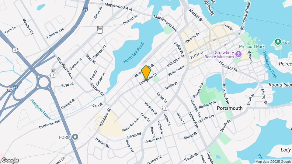 342 Islington St, Unit 3 Map and Location Details