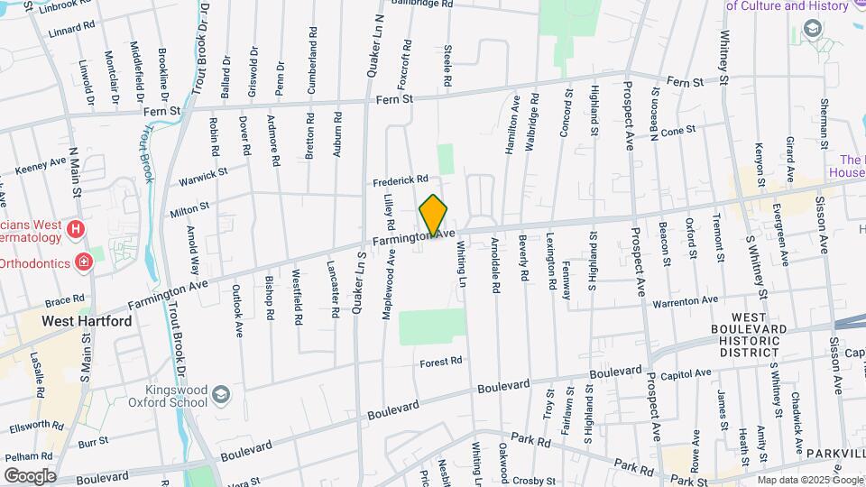 771 Farmington Ave Mapa y Detalles de la Ubicación