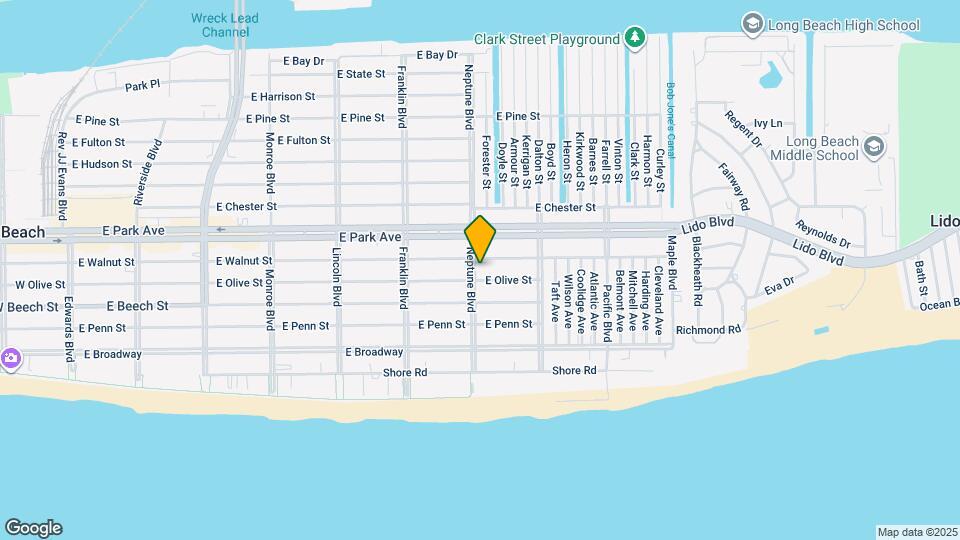 262 Neptune Blvd Map and Location Details