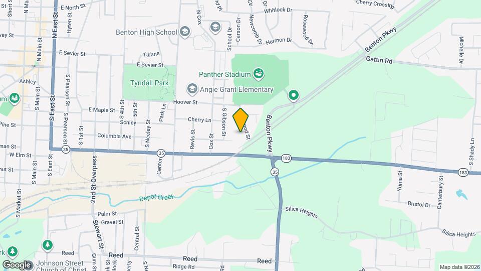 513 Algood St Map and Location Details