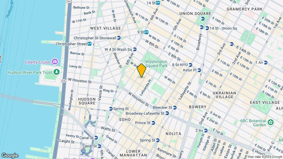 211 Thompson St Map and Location Details