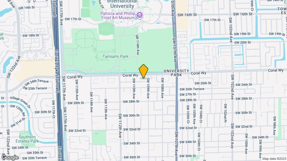 2435 SW 109th Ct Map and Location Details