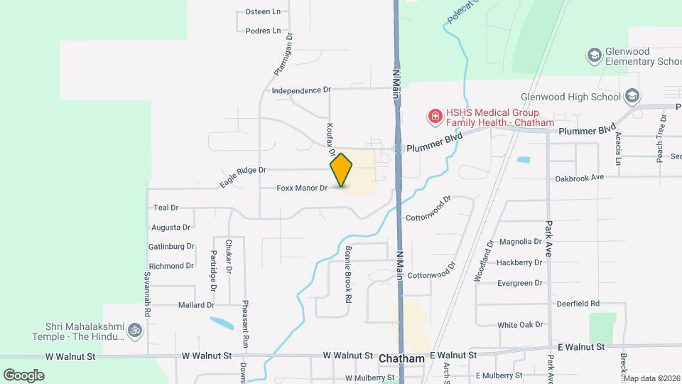 102 Foxx Manor Dr Map and Location Details