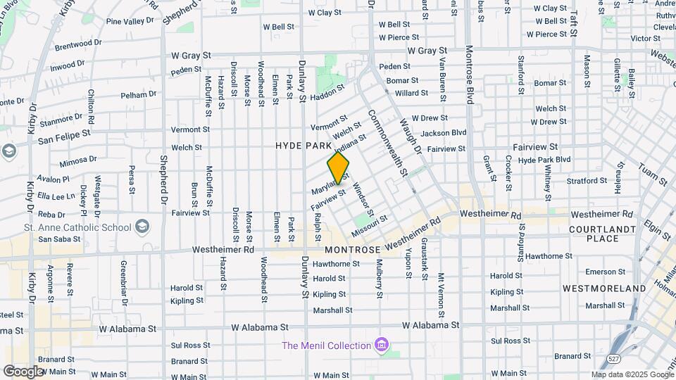 1802 Fairview St Map and Location Details