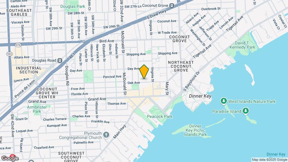 3071 Oak Ave Map and Location Details