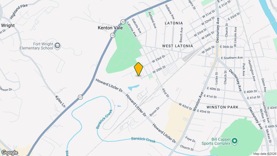 3323 Emerson Ave, Unit B Mapa y Detalles de la Ubicación