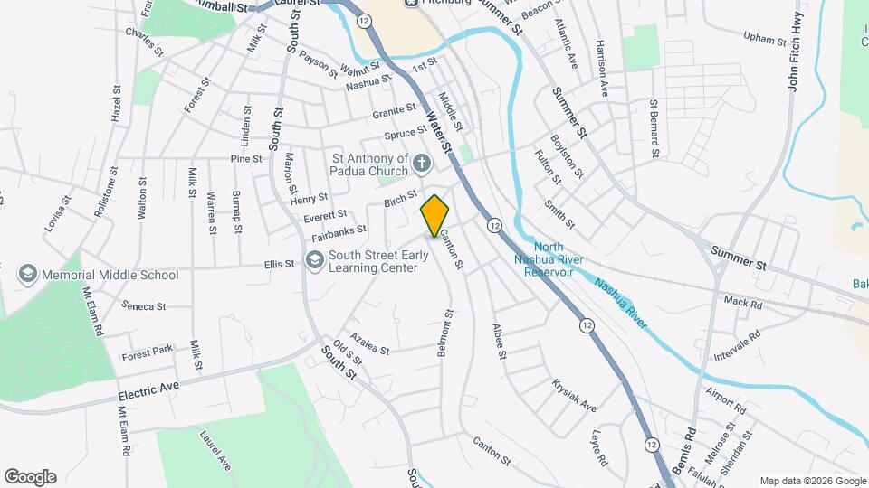 15-17-17 Belmont St Map and Location Details