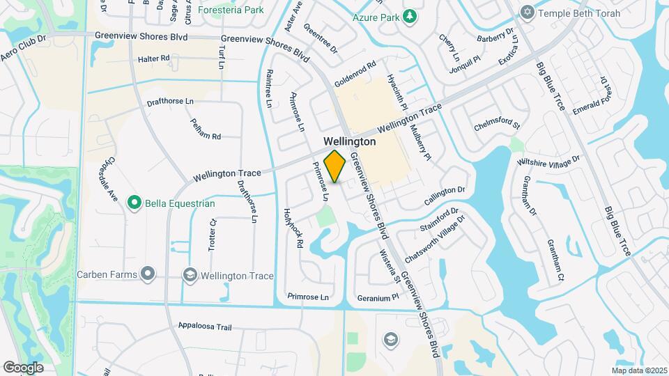 1543 Hawthorne Pl Map and Location Details