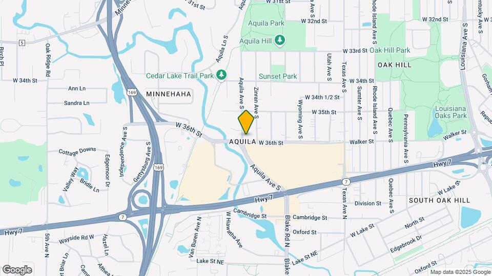 3537 Aquila Avenue South, Unit 3537 Map and Location Details
