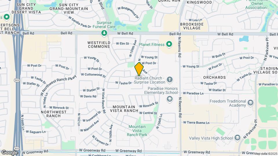 16251 N 158th Dr Map and Location Details