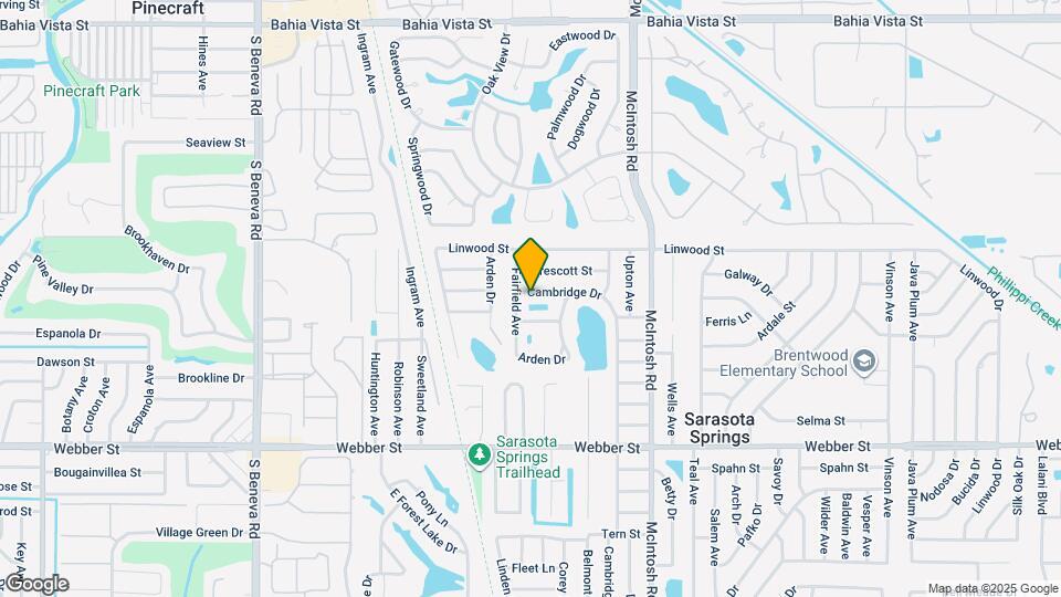 2014 Cambridge Dr Map and Location Details