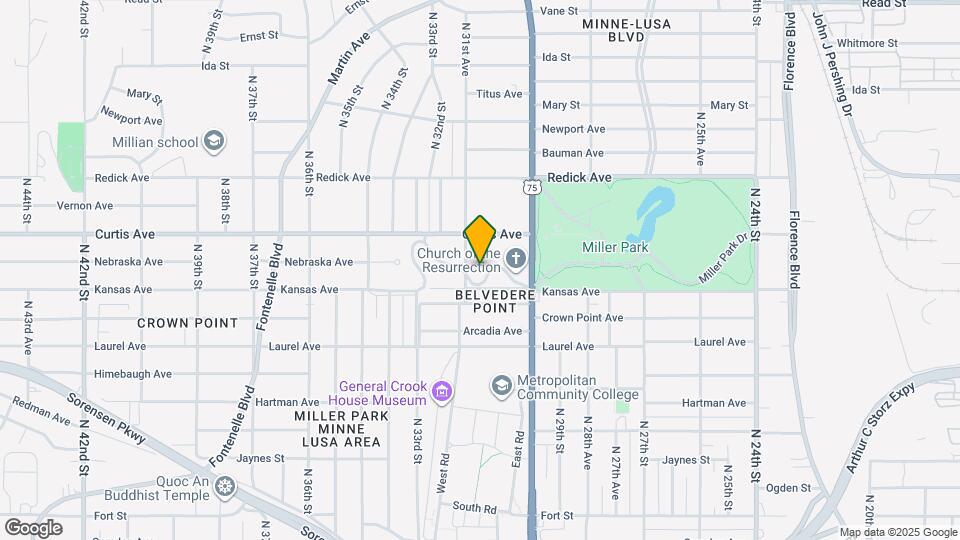 3058 Belvedere Blvd Map and Location Details