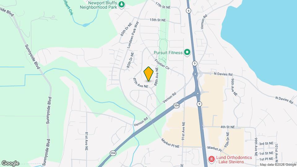 8708 8th Pl NE Map and Location Details