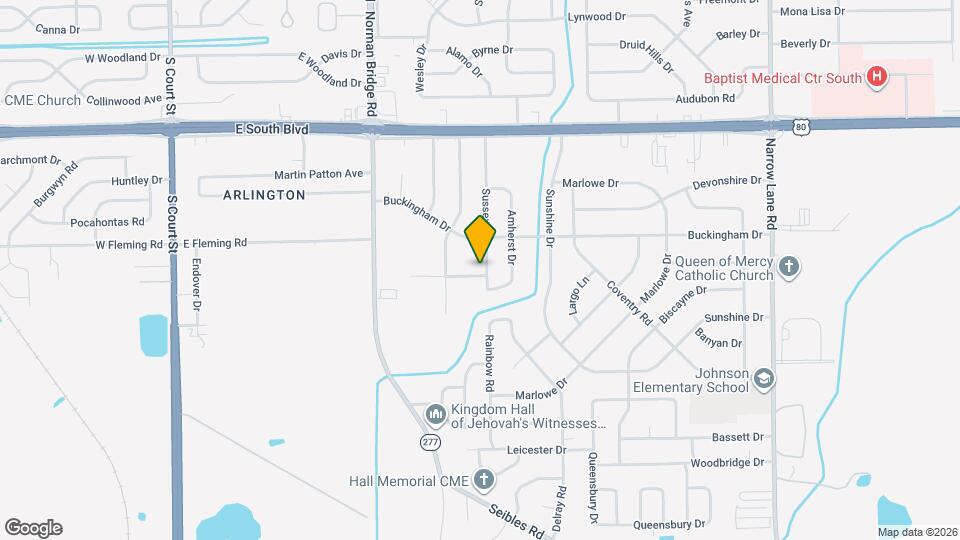 4332 Sussex Dr Map and Location Details