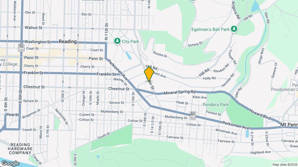 170 Clymer St Map and Location Details