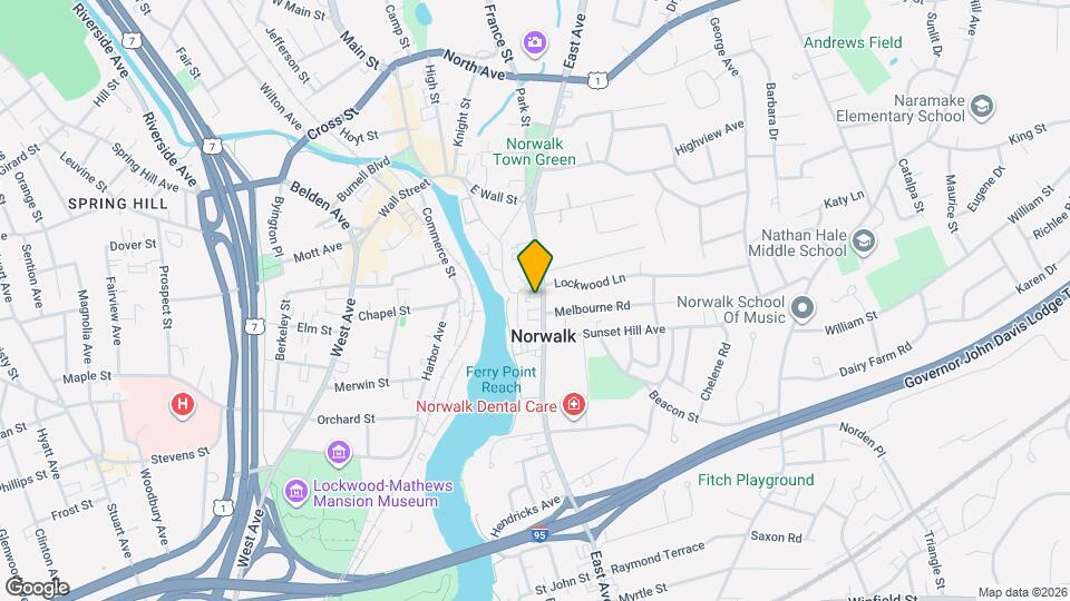 112 East Ave Map and Location Details