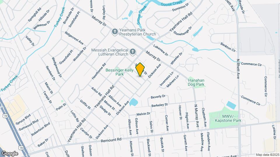 5805 Chaucer Dr Map and Location Details